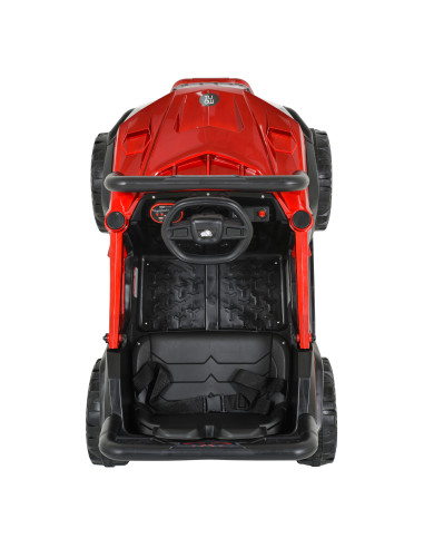 Акумулаторен джип 5588 Fast utv червен металик