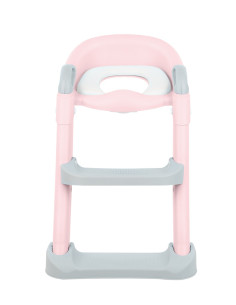 Тоалетна седалка със стълба Lea Pink 2