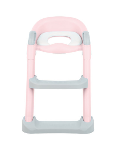 Тоалетна седалка със стълба Lea Pink