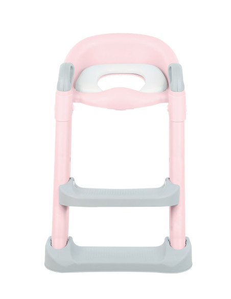 Тоалетна седалка със стълба Lea Pink