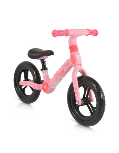 Велосипед балансиращ Dino розов