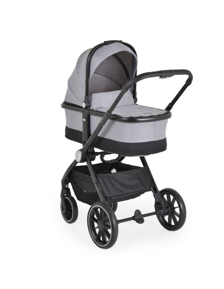 Комбинирана детска количка Christiano 3в1 сив