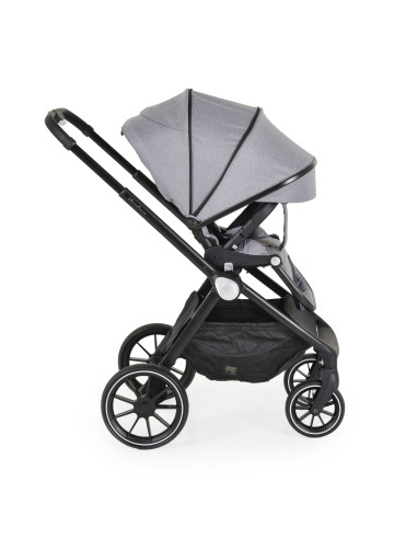 Комбинирана детска количка Christiano 3в1 сив