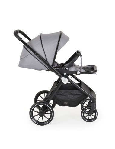 Комбинирана детска количка Christiano 3в1 сив