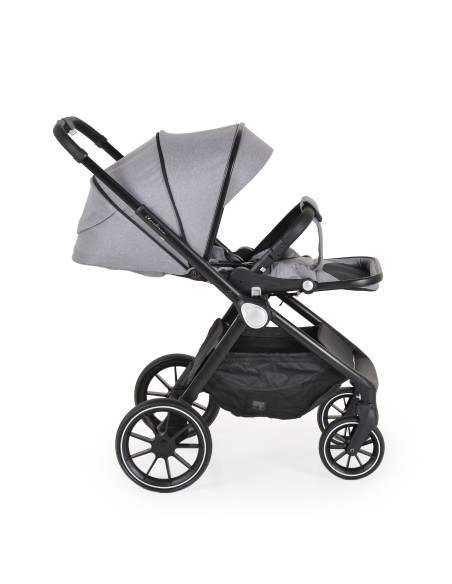Комбинирана детска количка Christiano 3в1 сив