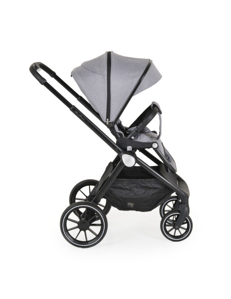 Комбинирана детска количка Christiano 3в1 сив