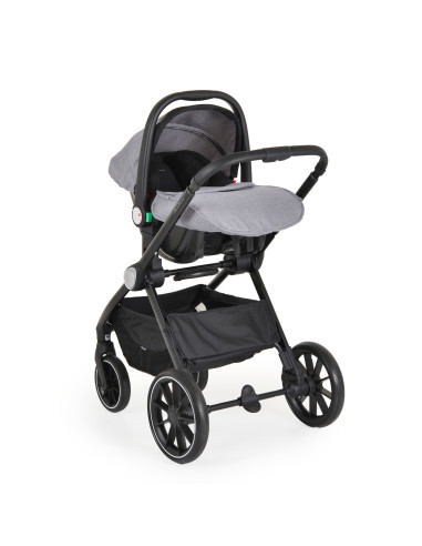 Комбинирана детска количка Christiano 3в1 сив