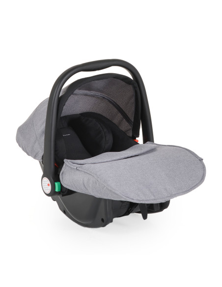 Комбинирана детска количка Christiano 3в1 сив