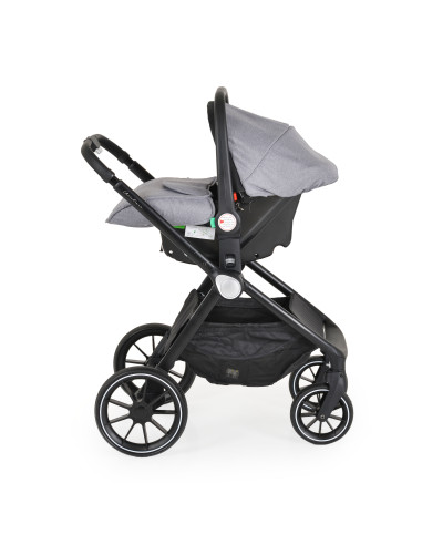 Комбинирана детска количка Christiano 3в1 сив