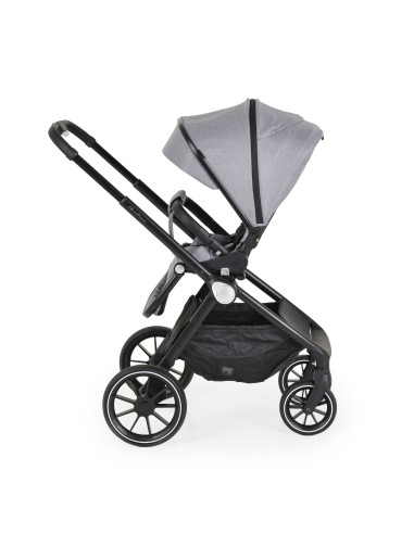 Комбинирана детска количка Christiano 3в1 сив