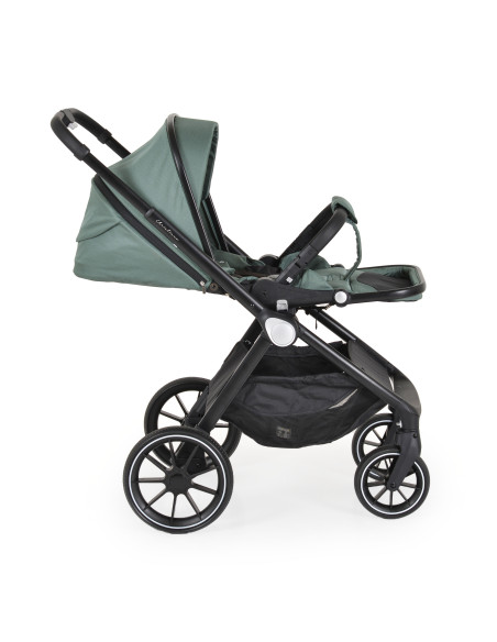 Комбинирана детска количка Christiano 3в1 зелен