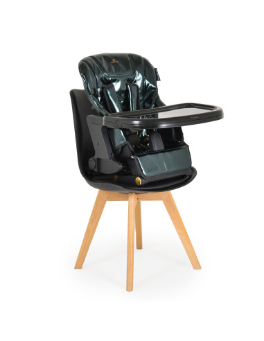 Детски стол за хранене Tiramisu 2 в 1 зелен