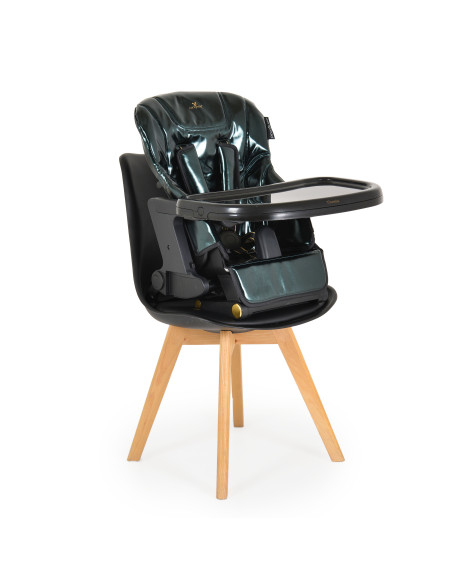 Детски стол за хранене Tiramisu 2 в 1 зелен