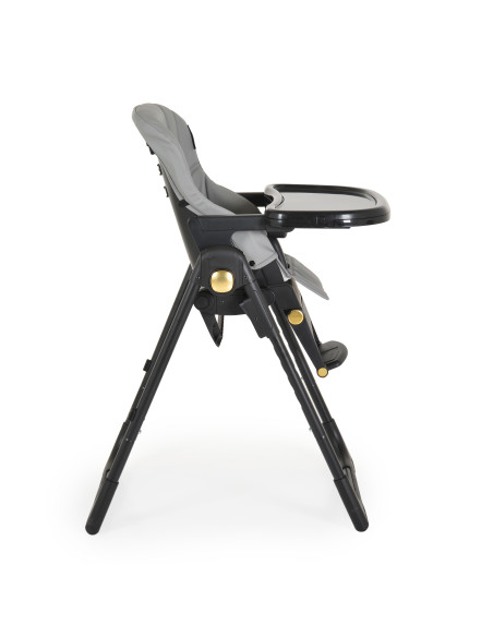 Детски стол за хранене Tiramisu 2 в 1 сив