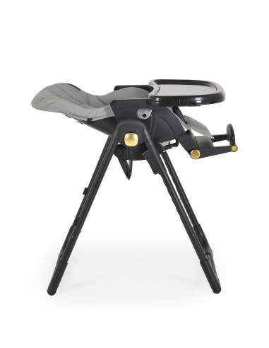 Детски стол за хранене Tiramisu 2 в 1 сив