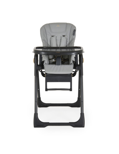 Детски стол за хранене Tiramisu 2 в 1 сив