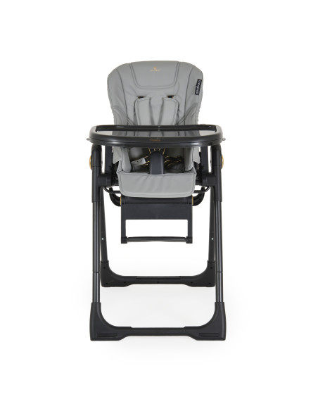 Детски стол за хранене Tiramisu 2 в 1 сив