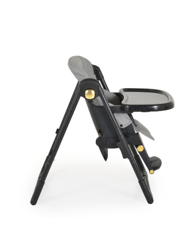 Детски стол за хранене Tiramisu 2 в 1 сив