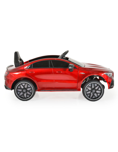 Акумулаторна кола Mercedes-AMG CLA 45 червен-металик