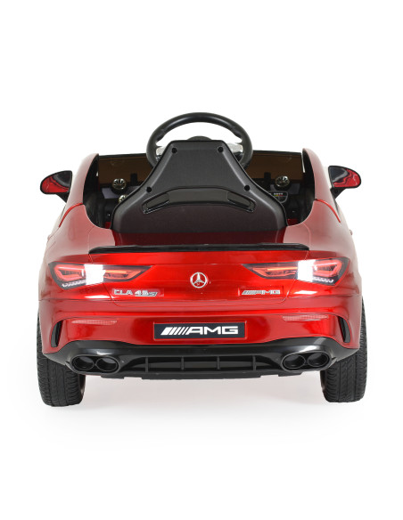 Акумулаторна кола Mercedes-AMG CLA 45 червен-металик