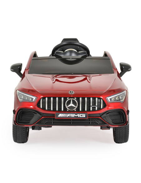 Акумулаторна кола Mercedes-AMG CLA 45 червен-металик