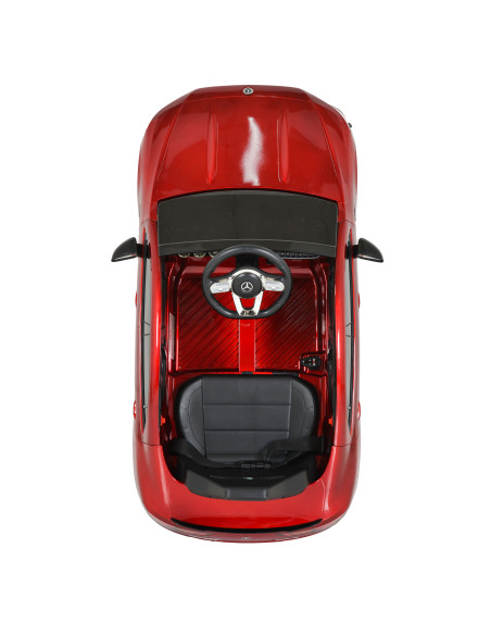 Акумулаторна кола Mercedes-AMG CLA 45 червен-металик