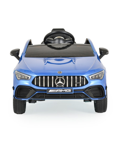 Акумулаторна кола Mercedes-AMG CLA 45 син-металик