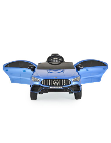 Акумулаторна кола Mercedes-AMG CLA 45 син-металик