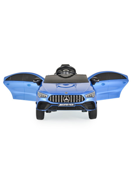 Акумулаторна кола Mercedes-AMG CLA 45 син-металик