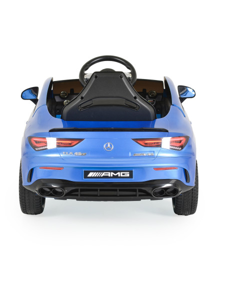 Акумулаторна кола Mercedes-AMG CLA 45 син-металик