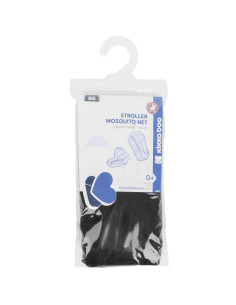 Комарник за количка черен